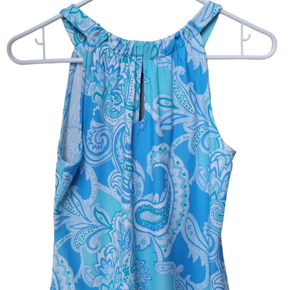 Jude Connally "Lisa" Tank Paisley Dress Size XS - Picture 9 of 15